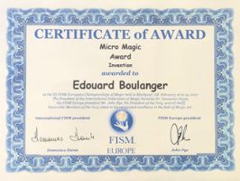 Prix FISM Europ Edouard Boulanger