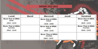 cours de mma marseille Boxe thai et Free fight Marseille