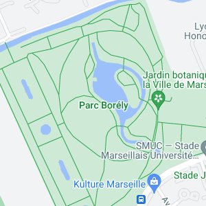 parcs interieurs vert a proximite en marseille Parc Borély