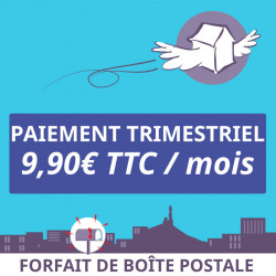 3 mois de boîte postale Marseille 5ème