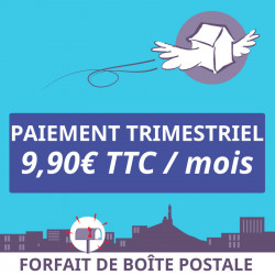3 mois de boîte postale Marseille 5ème