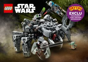 Recréez une scène légendaire Avec le set LEGO Star Wars 75361 Le Tank Araignée