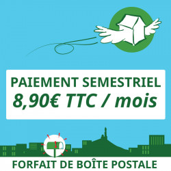 6 mois de boîte postale à Marseille 1er