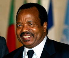 Président république Cameroun