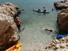 Decouverte des calanques en kayak